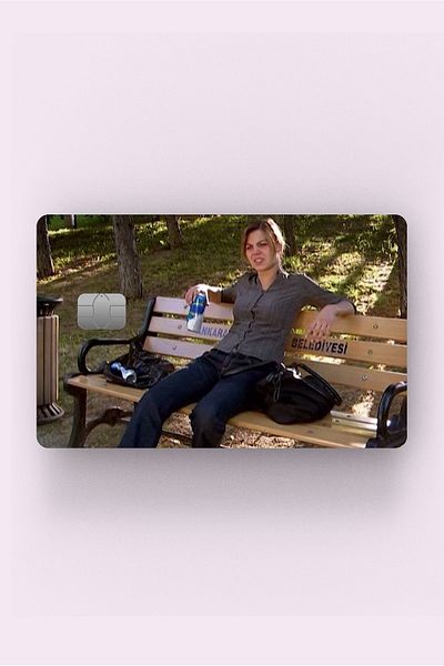 Namgo Starfish Banu Credit Bank Card Coating Label Sticker