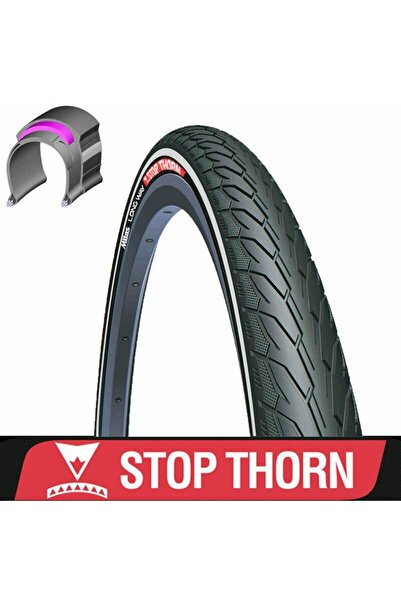 Mitas Zırhlı Dış Lastik (long way stop horn) 26-1/1-2 St+Rs (Çift 2 Adet)