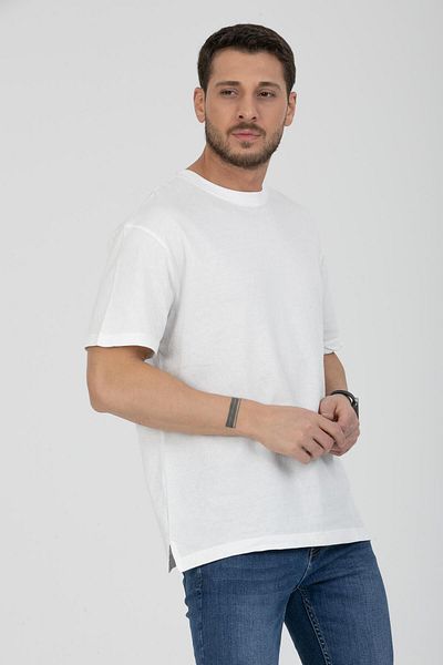 Store Men's 100% Cotton Crew Neck T-Shirt - Summer, Comfortable and Stylish Design