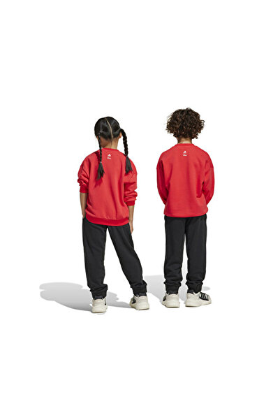 adidas Lk Dy Mm Swtjog Çocuk Günlük Eşofman Takımı JN6101 Kırmızı