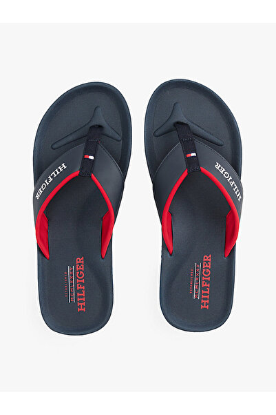 Tommy Hilfiger Male Fingered Military Quarantin with Hilfiger Monotype with French Purple Tongs Fm0Fm05440-Dw5