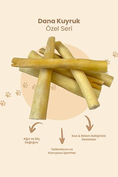 Eva & Wall-e Kurutulmuş Dana Kuyruk Özel Seri