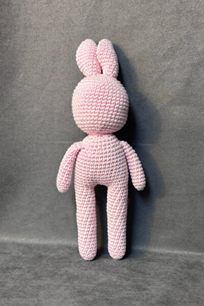 Uretti - Esra 6723 El Örgüsü Amigurumi Oyuncak Tavşan - 26 x 10 cm