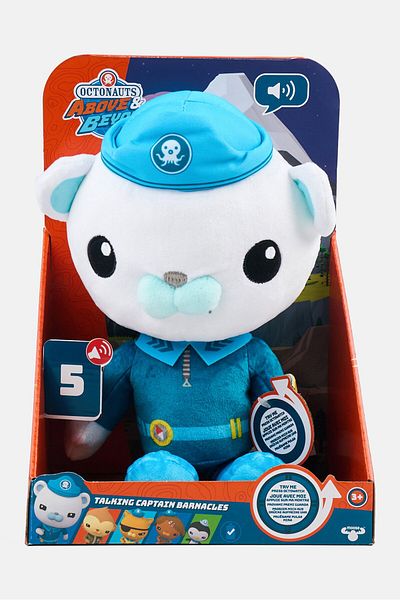 Octonauts كابتن بارناكلز القطيفة، أزرق
