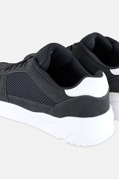 Loyalty And Faith Men Lace Up Volter Lace Up Shoes, Dark Grey