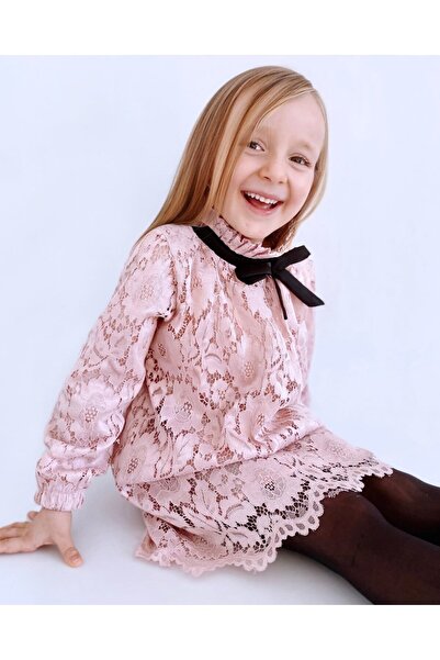 le petit sole Lace Girl's Dress