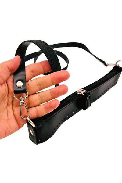 angel çanta aksesuar Angel Bag Accessory Athens Model Black Color Bag Making Set with Silver Metal
