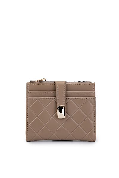 Kukura Faux Leather Women's Wallet Mink Mn102