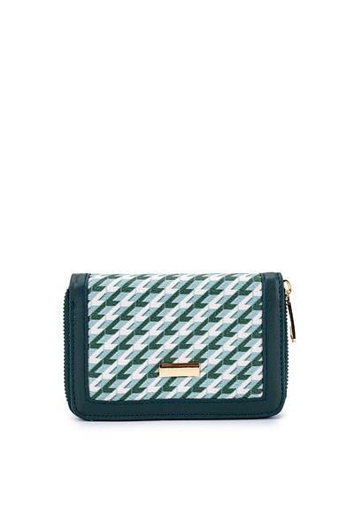 Kukura Green Faux Leather Women's Wallet Zc188