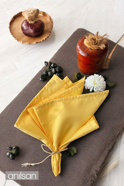 Anılsan 50x50 Cm Elegant Food Presentation Napkin - Practical and Quality Fabric Selection
