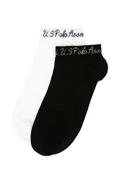 U.S. Polo Assn. Women's Black Socks 50295778 -001