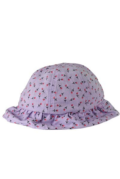 bebegen Дівчача кольорова капелюшка з тюльпановим візерунком, 4-8 років