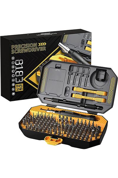 COOYA Professional Phone Laptop Precision Screwdrivers Set, Magnetic Driver, with Storage Box,145PCS