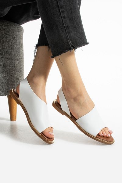 Ayax White Daily Women's Sandals