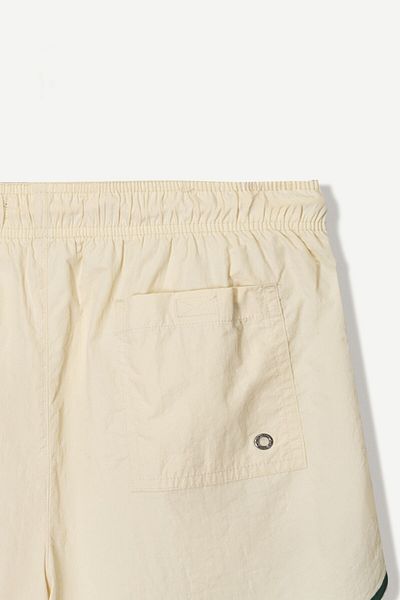 Bershka Short swimming trunks with trim