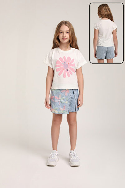 Escabel 25181 FUSTA SCURTĂ/ALBASTRU 10/14