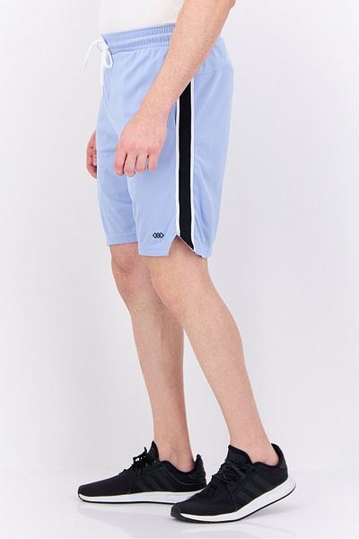 Leg3nd Men Sportswear Fit 8,5 Inseam Basket Ball Shorts, Blue