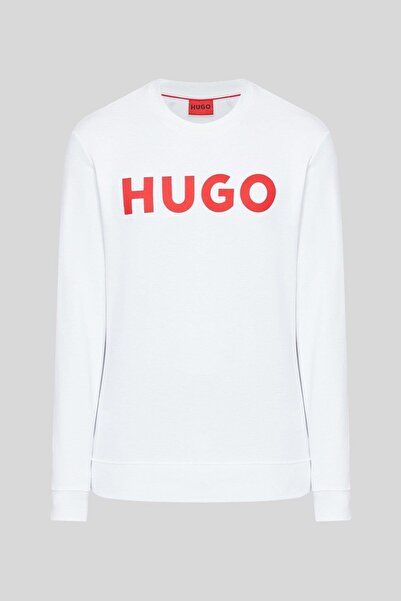 HUGO Boss Erkek Sweatshirt Beyaz