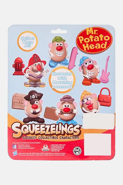 Mr Potato Head Squeezelings Characters With Accessory Collectible Toy, Assorted
