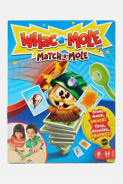 Whac-A-Mole Match A Mole Game, Blue Combo