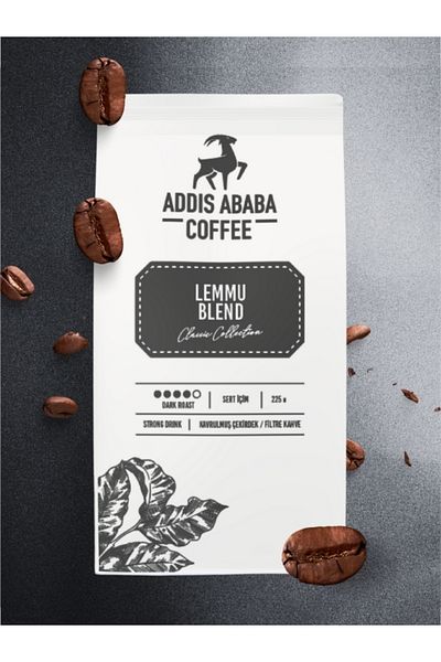 Addis Ababa Coffee Lemmu Blend 225 Gr - Filter, Espresso and Core Coffee