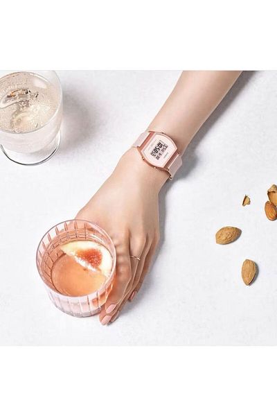 Casio Casio Women's Digital Silicone Strap Watch - Peach | LW-204-4ADF