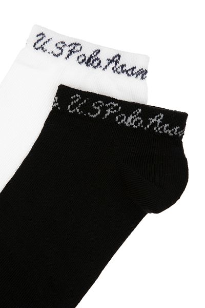 U.S. Polo Assn. Women's Black Socks 50295778 -001