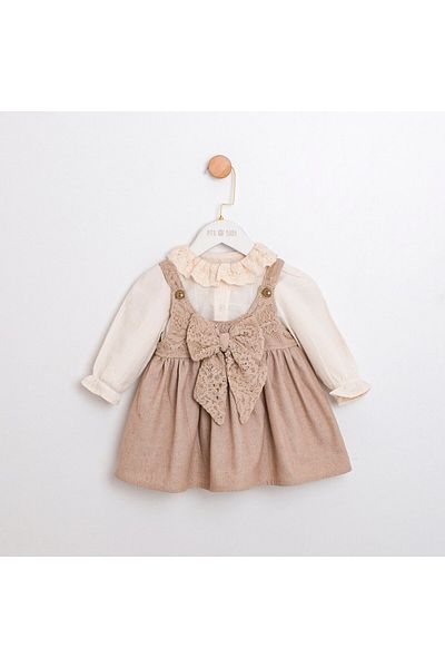 PİTABABY Zoe Girls Shirt and Dress Set