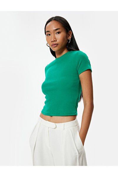 Koton Basic T-Shirt Short Sleeve Crew Neck