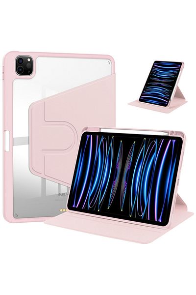 Choice جراب ذكي مقاوم للصدمات لجهاز شاومي مي باد 6 11 وردي اللون لجهاز ريدمي باد Se 11 2 11 K Pad Funda Rotation Cover Xiao