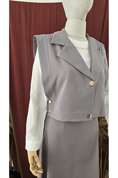 Butik Üçlü etekli takım