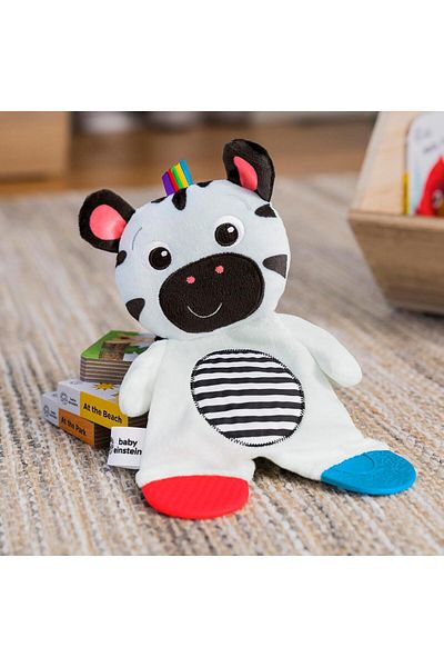 Baby Einstein لعبة عضاضة زيبرا القطيفة
