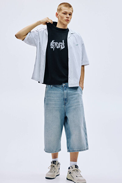 Pull & Bear Super baggy STWD jort