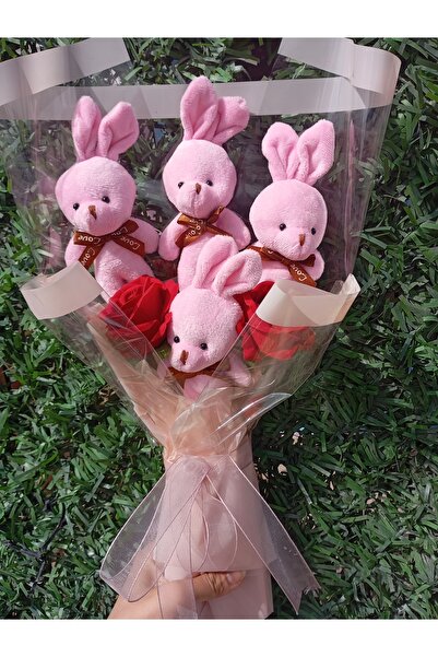 Pembe ayıcık buketi