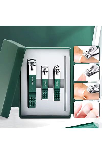 Nail Master Glass File Foot Hand Nail Clipper Set