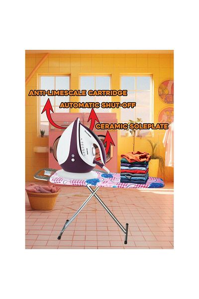 Hausberg Statie De Calcat Hb-7930mv, 2400 W, 5 Bar, 1.2 L, 35g/min, Anti-calcar, Talpa Ceramica