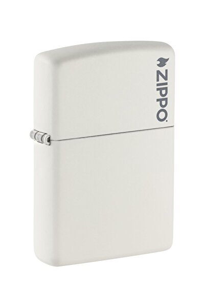 Zippo Çakmak White Beyaz Logo 214zl-000022