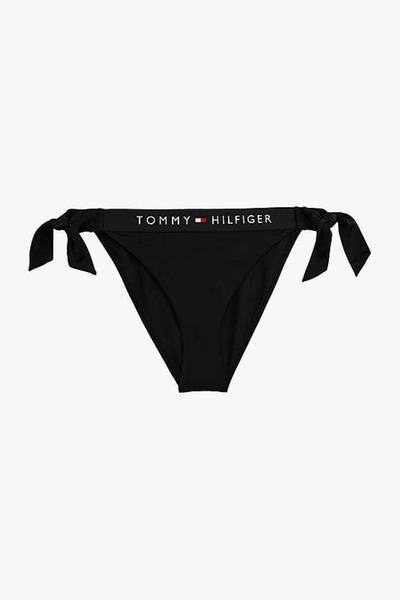 Tommy Hilfiger بيكيني سفلي نسائي من Th Cheeky Side - أسود