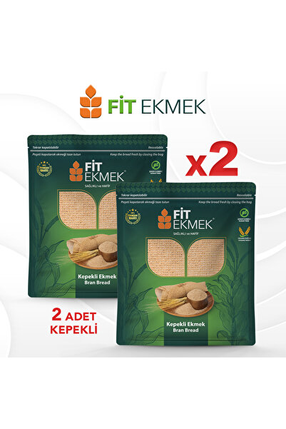fit 2 Paket Yulaf Lavaş Ekmeği 2 Paket Kepekli Lavaş Ekmeği
