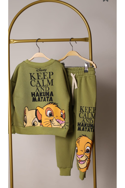 Arya Nisa Kids Boy's Back Printed Scarf Set