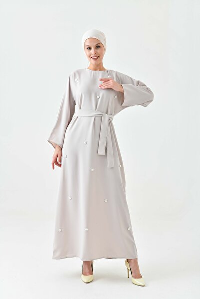 TUNCAY Dress with Pearls