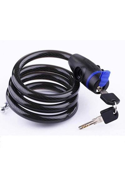 UmoTech Steel Bike and Motorcycle Lock with Key – Durablesecurity Lock for Stroller, Scooter