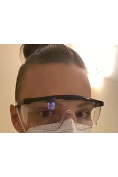 gaman 10Pcs Work Safety Goggles Durable Adjusted Clear Protective Lab Glasses Ey93