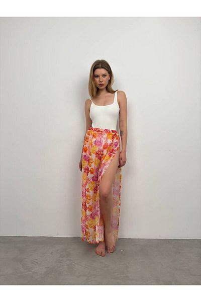 vuvutasarım Νέα σεζόν Beach Wear με διπλό σχέδιο γυναικείο Pareo 9574