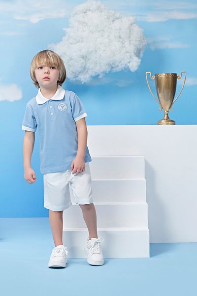 Miny Center Tricou cu gât polo pentru băiat