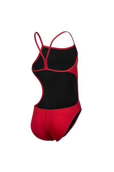ARENA Team Swimsuit Challenge Solid Çocuk Kırmızı Yüzücü Mayosu 004765450