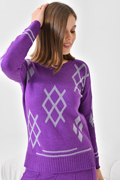 Garmi Ftz Women Kadın Etekli Takım Mor