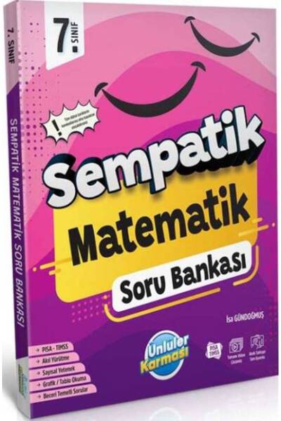 Ünlüler Karması Yayınları 7. Sınıf Matematik Sempatik Soru Bankası