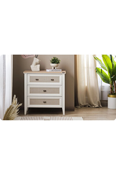 Ritmik Orion Çocuk Odası ( 3 Kapaklı Dolap + 90*200 Montessori + Şifonyer )