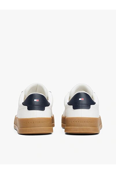 Tommy Hilfiger TH COURT MIX LTH Erkek Sneaker FM0FM05489YBL